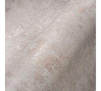 Non-woven wallpaper A.S. Creation gray rose gold texture Uni 38832-8 (3,86£/1qm)