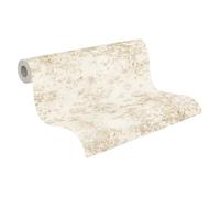 A.S. Création Vibes & Styles Astrid Whispering Woods Non-Woven Wallpaper - Forest Wallpaper with Watercolour Trees, Misty Shades, Floral Wallpaper, Trees, 10.05 m x 0.53 m, Beige/Cream - 792003