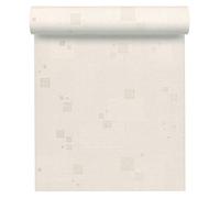 As Creation Bricoflor Non-Woven Wallpaper, Plain Wallpaper In Grey, White - 10,05 X 0,53 M