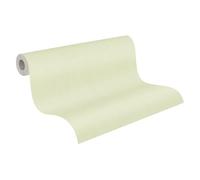 A.S. Création Wallpaper Fine Stripes - Green - 10.05 x 0.53 m | Free-match non-woven wallpaper with a calm plain effect - matt gloss, textile feel, strips off dry