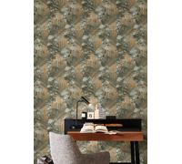 A.s Creation Yellow Green Tropical Leaves Wallpaper 600162