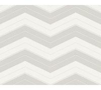 A.S. Creation Zig zag Chevron Stripy Geometric Modern Wallpaper in Light Grey A.S. Creation Light Grey