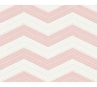 A.S. Creation Zig zag Chevron Stripy Geometric Modern Wallpaper in Light Pink A.S. Creation Light Pink