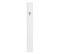A&S Mezuzot Alumium Mezuzah Case in Silver Shin Design Weatherproof Door Mezuza Judaica Art for Home Blessing (White, 5 Inches)