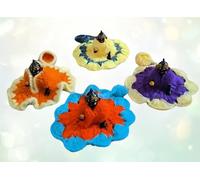 A&S Ventures Beautiful Woolen Winter Dress for Laddu Gopal Ji (Size 2-3 No) | Soft Hand-Knitted Warm Poshak with Cap | Kanha Ji Krishna Ji Winter Vastra | (Set of 4) Clothes for Bal Gopal Idol