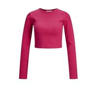 JJXX Women's Jxfeline Str Ls Rib Tee JRS Noos Top, Cerise, XL