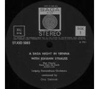 A Saga Night In Vienna With Johann Strauss-LP