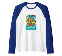 A Saga of The Seas Kenneth Grahame Sea Childhood Adventure Raglan Baseball Tee