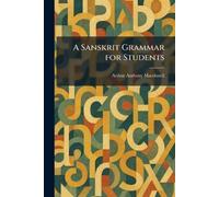 A Sanskrit Grammar for Students