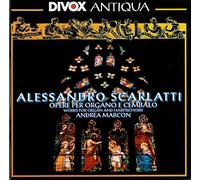 A Scarlatti: Works for Organ and Harpsichord (Historic organ series, Vol 2) /Marcon