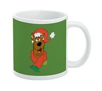 A Scooby Christmas Ceramic Coffee Mug, Novelty Gift Mugs for Coffee, Tea and Hot Drinks, 11oz, White