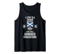 A Scot is A Scot Even Unto A Hundred Generations - Scotland Tank Top