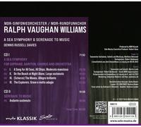 A SEA SYMPHONY AND SERENADE TO MUSIC NEW CD