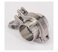 A Set 38mm O/D Tri Clamp Weld Ferrule + Tri Clamp + Silicon Gasket 304 Stainless Steel Plumbing Fittings