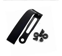 A Set Black Belt Clip Knife Sheath, Metal Kydex Holster Waist Clips, Kydex Knife Sheath Kit, Knife Clip Replacement, Metal Belt Clip for Knife Sheaths, Holster Making