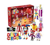 (A Set) Digital Circus Action Figure Building Block Sets TV Anime Monster Model Toy Gift