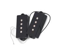 A Set Of Open Back Four String Bass Guitar Electric Pickups And Instrument Accessories Professional electric pickup(Black 1 Set)