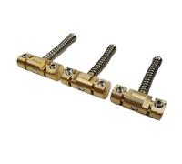 A Set OF Three for Wilk-inson for Highg-rade Compensated Saddles With Grooves Brass Guitar Bridge for TL for tele Replacement Part
