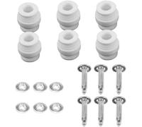 A Set Shock Absorption Damping Rubber Balls + Anti-drop Bumper Pins Kit for DJI Phantom 3 Standard Professional Advanced, Cushion Repair Spare Parts, Drone Accessories Quadcopters and Accessories
