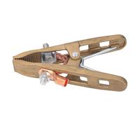 A Shape Ground Welding Earth Clamp, 800A High Power Welder Ground Clamp, Brass Conductive Welding Machine Grip Clip with Wide Jaw for TIG MIG Arc Plasma Cutting