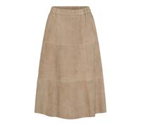 A-shape Midi Skirt - female - NOTYZ - Leather Skirts - Beige - XL - Skirts XL
