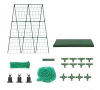 A Shaped Cucumber Trellis For Climbing Plants Flexible Garden Plant Support, Weatherproof Design For Tomatoes, Peas, Beans, Cucumbers(80 * 120cm)