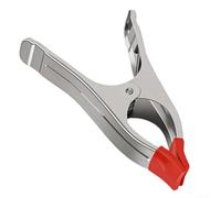 A-Shaped Spring Clamp Duty Clip For Woodworking Photography Studio Adjustable Multi-Angle Vice Grip Tool Silver(7inch)