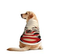 a Sheep Dog Shirt Vest Dog Clothes- Breathable Cooling for Big Dogs, Sun Protection Comfort Wear for Golden Retriever, Husky, Alaska Outdoor Activities 3X-Large