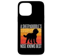 A Sheepadoodle’s Nose Knows Best Sheepadoodle Case for iPhone 13 Pro Max