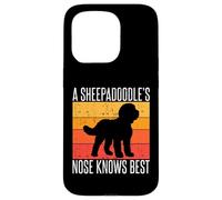 A Sheepadoodle’s Nose Knows Best Sheepadoodle Case for iPhone 15 Pro