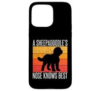 A Sheepadoodle’s Nose Knows Best Sheepadoodle Case for iPhone 15 Pro Max