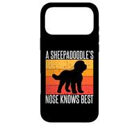 A Sheepadoodle’s Nose Knows Best Sheepadoodle Case for iPhone 17 Pro Max