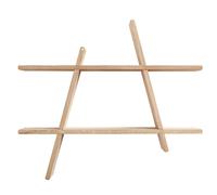 A-Shelf Shelf Large 78x12x67 Oiled Natural Oak