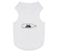 'A Ship In a Bottle' Pet Dog/Cat T-Shirt (PT00122038)
