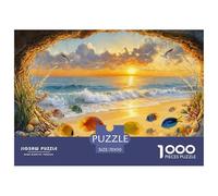 A Shoal of Fish in Mudflat Jigsaw Puzzles for Adults Interesting Puzzle Game 1000 Jigsaws Impossible Puzzle Home Decoration Gifts 70x50cm/1000pcs