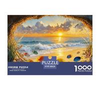 A Shoal of Fish in Mudflat Jigsaw Puzzles for Adults Interesting Puzzle Game 1000 Pieces Impossible Puzzle for Adults Gifts 38x26cm/1000pcs