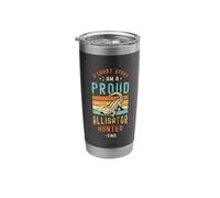 A Short Story I Am A Proud Crocodile Hunter Alligator Hunter Stainless Steel Insulated Tumbler