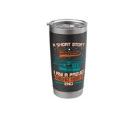 A Short Story I Am A Proud Engineering Aerospace Engineer Stainless Steel Insulated Tumbler