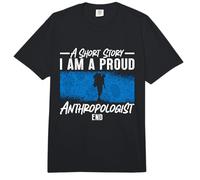 A Short Story I Am A Proud Forensic Archaeology Anthropology Comfort Colors Adult Heavyweight T-Shirt