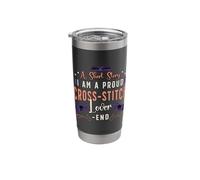 A Short Story I Am A Proud Stitching Lover Cross Stitching Stainless Steel Insulated Tumbler