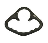 A-SIDER Black Edition Tank Handle Grip 5 Screws Black Honda, black