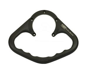 A-SIDER Black Edition Tank Handle Grip 5 Screws Black Honda, black