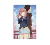 A Silent Voice Creative Waterproof Decorative Paintings Free of Framing Directly Pasted with Moisture-proof And Anti Fouling Materials Living Room Bedroom Hanging Paintings Artistic Sense Home GiftsUn