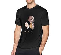 A Silent Voice T-Shirt Black Graphic Unisex Tee Shirt XL