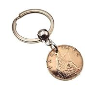 A Silver Dream 1936 Farthing Coin Keyring