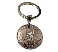 A Silver Dream 1951 Scottish Shilling Coin Keyring
