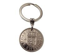 A Silver Dream 1956 SCOTTISH Shilling Coin Keyring