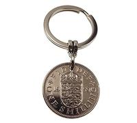 A Silver Dream 1959 English Shilling Coin Keyring