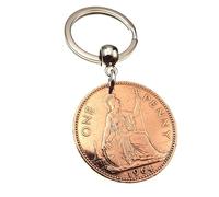 A Silver Dream 1964 Penny Coin Keyring