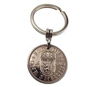 A Silver Dream 1964 Scottish Shilling Coin Keyring